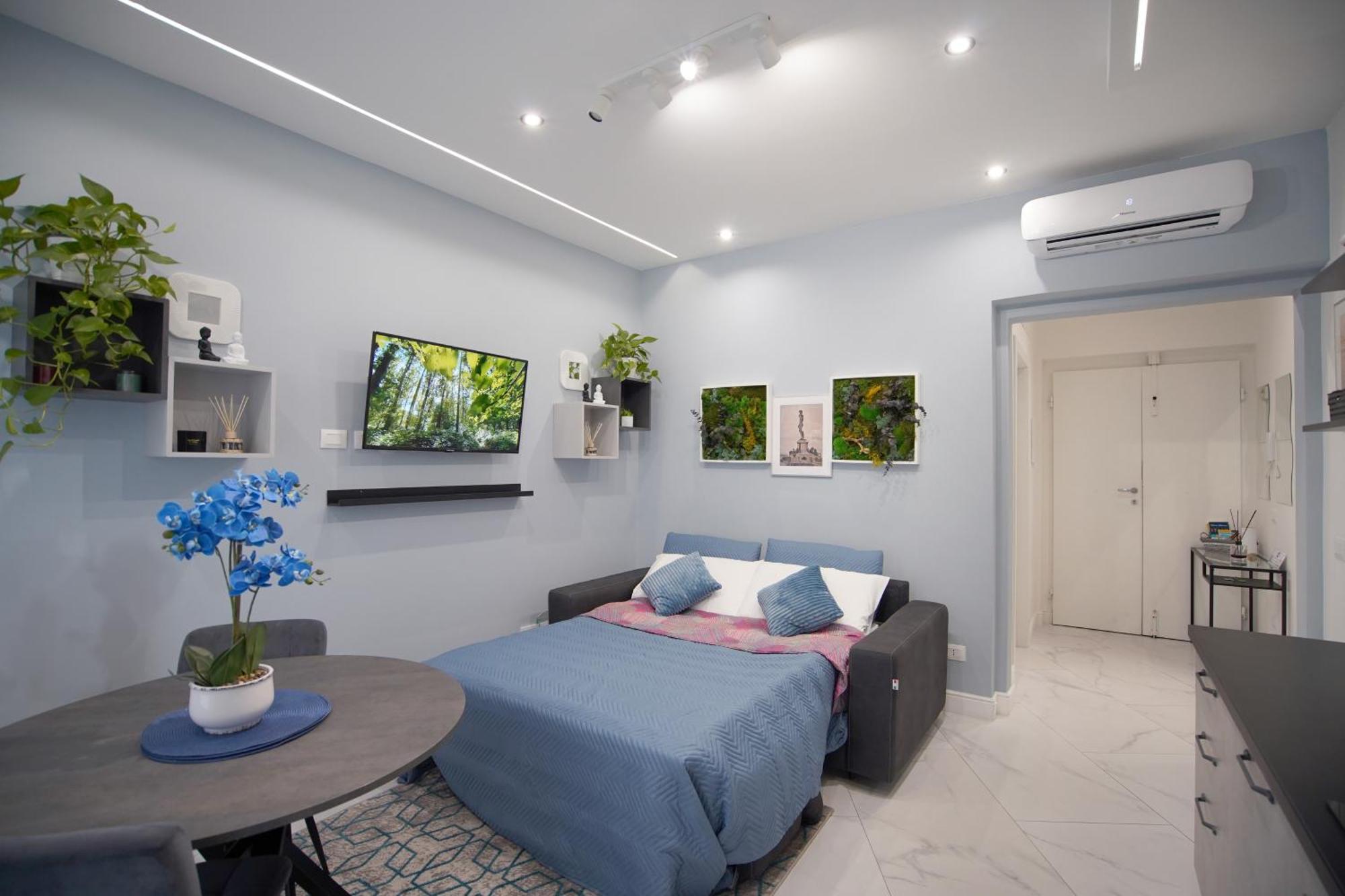 Sky Downtown Smn ,train Station,2 Letti,balcone Appartamento *